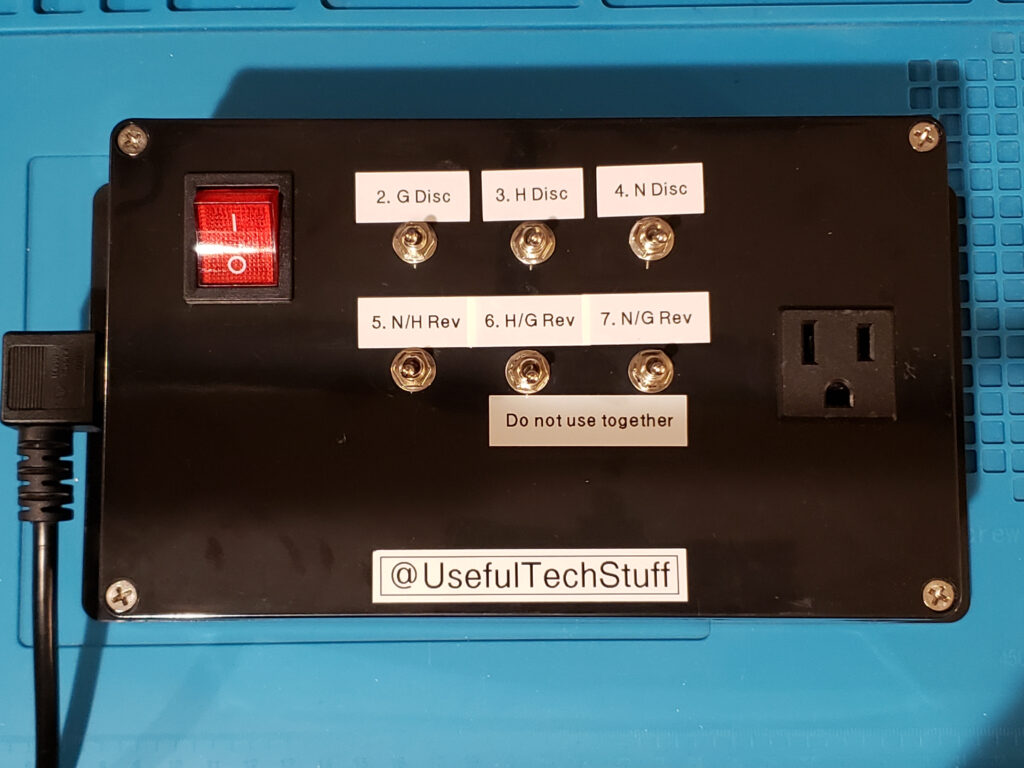 A photo of the "Tester Tester"