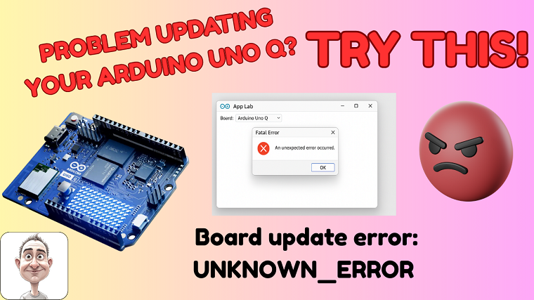 Arduino Uno Q App Lab Bug Fix Video Thumbnail